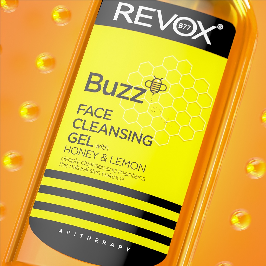 Gel Rửa Mặt Revox B77 Buzz Chiết Xuất Mật Ong Và Chanh 180ml