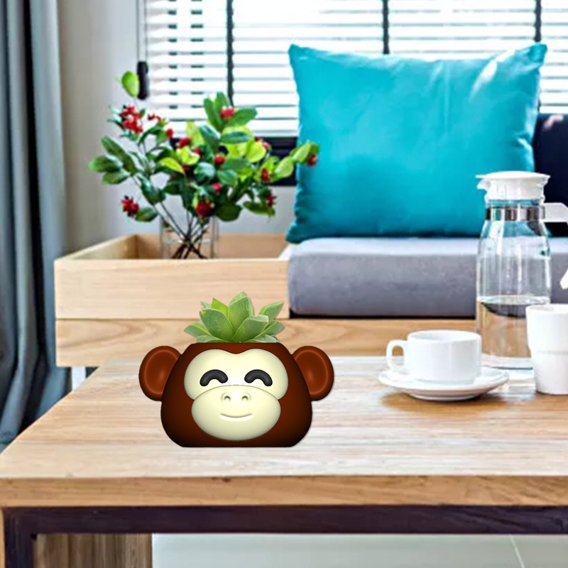 Khuôn Silicone Làm Chậu Hoa Diy