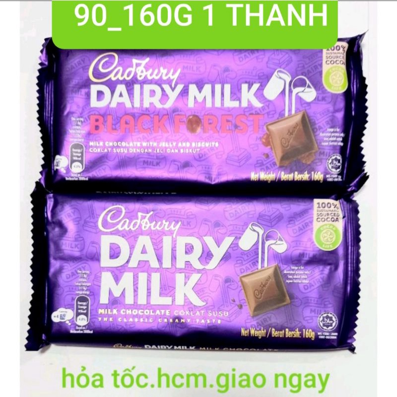 socola sữa CADBURY DAIRY MILK 37 gr