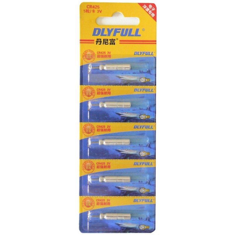 Pin điện tử CR-425  chuyên lắp phao câu đài câu đêm