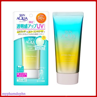 Kem chống nắng Skin Aqua Mint Green 80ml