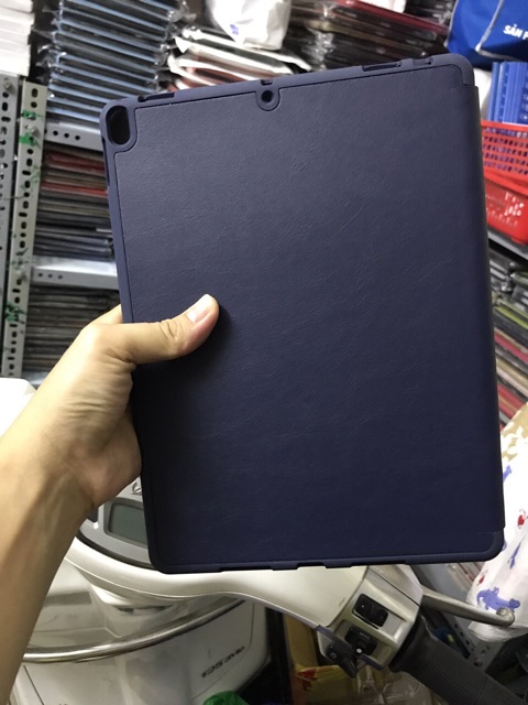 Bao da ipad pro 10.5/air 3/air 4/gen 7/8 có khe đựng pen NoBrand