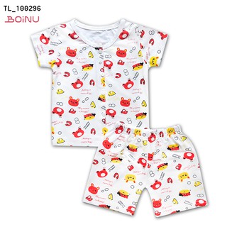 Đồ bộ pijama boinu ngắn tay cho bé trai - gái tl - 100296  từ 4-23kg - ảnh sản phẩm 1