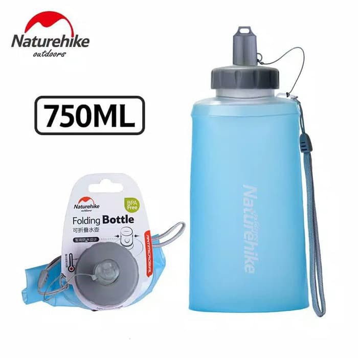 SALOMON Naturehike Bình Đựng Nước 750ml Có Thể Gấp Gọn Tiện Dụng