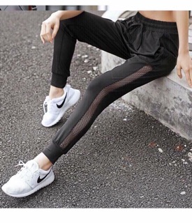 [ ẢNH THẬT TỰ CHỤP ] Jogger Lưới Hông