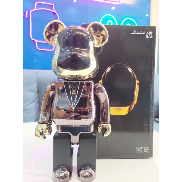 Mô hình gấu Bearbrick Bộ đôi Daft Punk