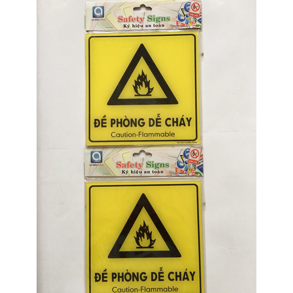 BIỂN BÁO - ĐỀ PHÒNG DỄ CHÁY