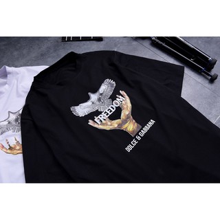 Áo thun OVERSIZE TAY LỠ _ FREEDOM _ A - 33