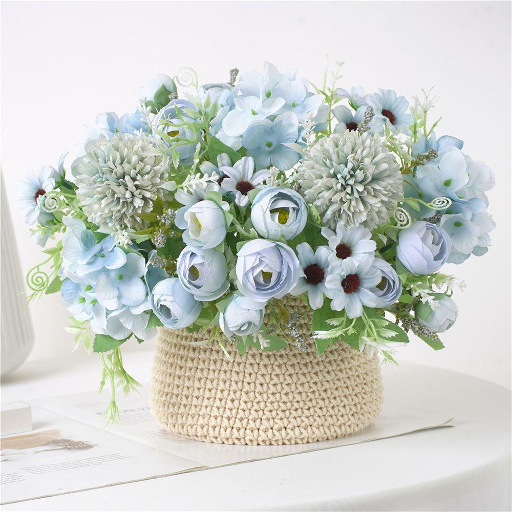 KUNHEV Bó Hoa Mẫu Đơn Giả 7 Nhánh Trang Trí Tiệc Cưới