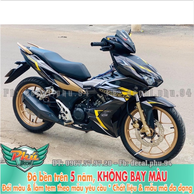 Tem rời Winner X đen nhám -1