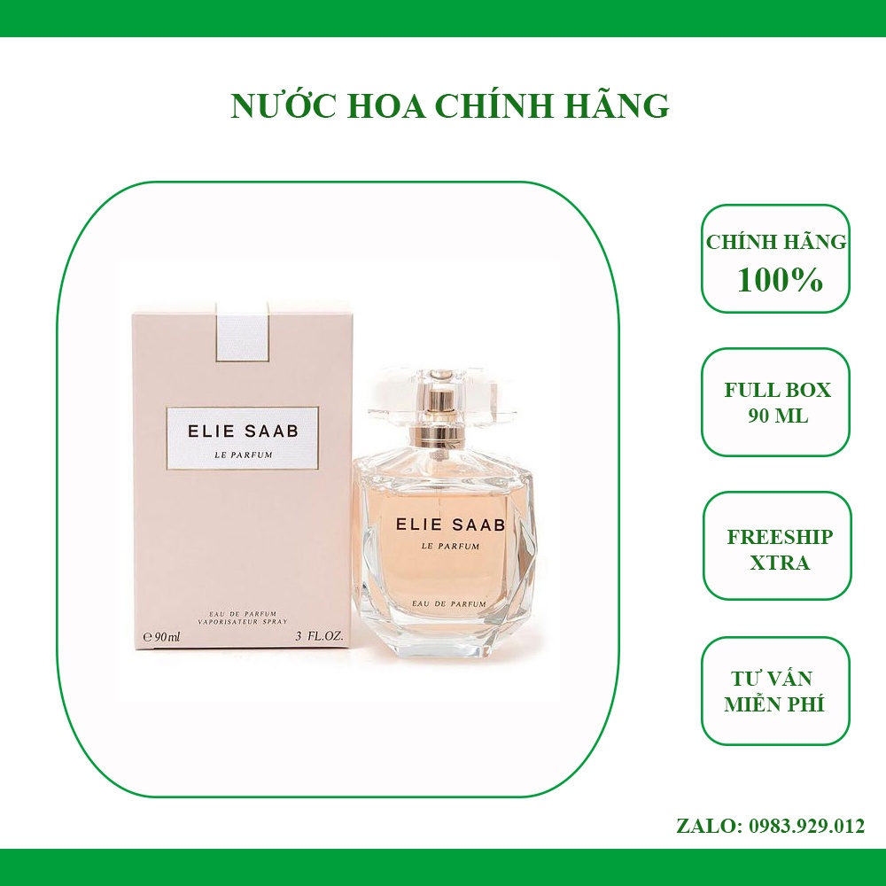 [Full box] Nước Hoa Elie Saab Le Parfum EDP 90ml