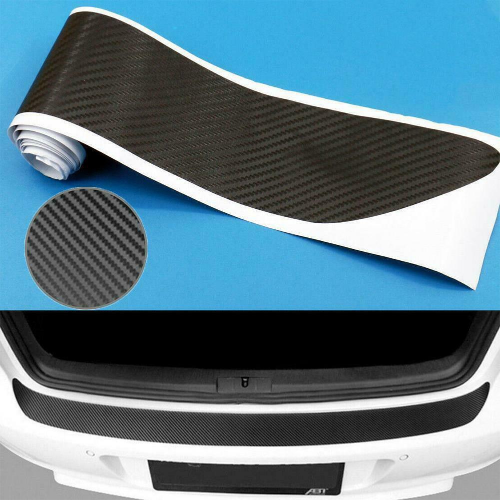 Sticker Sợi Carbon 90cm 4D Màu Đen Chống Trầy Xước Dán Bảo Vệ Cốp Xe Hơi