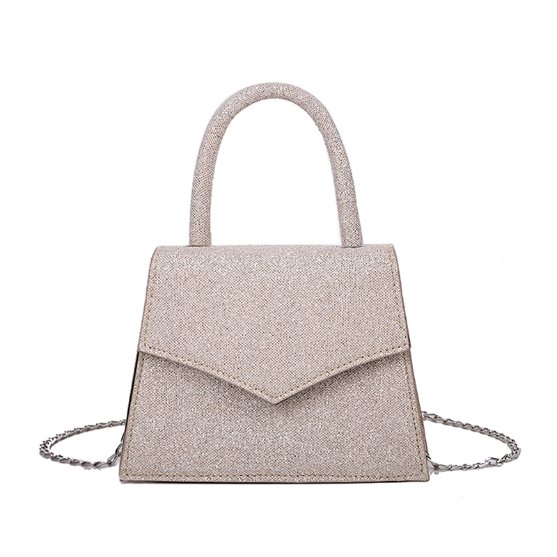 Túi xách JASMIN NOIR phối dây xích thiết kế màu lấp lánh thời trang sang trọng cho nữ