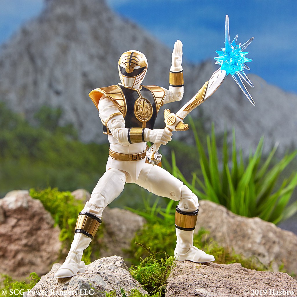 Mô hình nhân vật Hasbro ⚡ Power Rangers Lightning Collection ⚡ 6- inches Mighty Morphin White Ranger