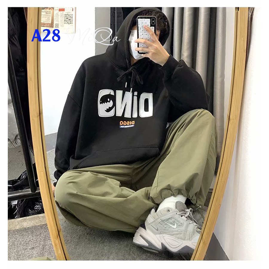 Áo Nỉ Bông Thời Trang UNISEX Hoạ Tiết Chữ DINO 🦖 / HOODIE FREESIZE 💜 MiQa 💜 #05 | BigBuy360 - bigbuy360.vn