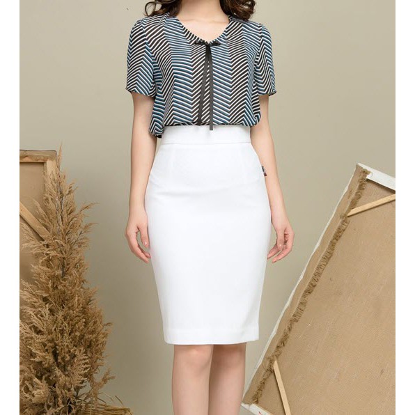 Chân váy bút chì công sở cắt may