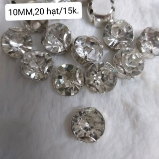 Hạt đá kết trang trí, size 6 MM_10MM.