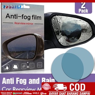 Miếng Phim Dán Chống Sương Mù Cho Gương Chiếu Hậu Xe Hơi 10X10Cm