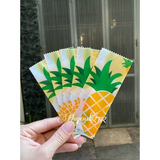 50 túi bánh dứa vàng đựng bánh dứa
