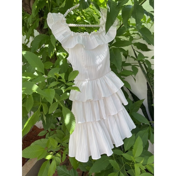 Đầm xoè 3 tầng xinh xắn