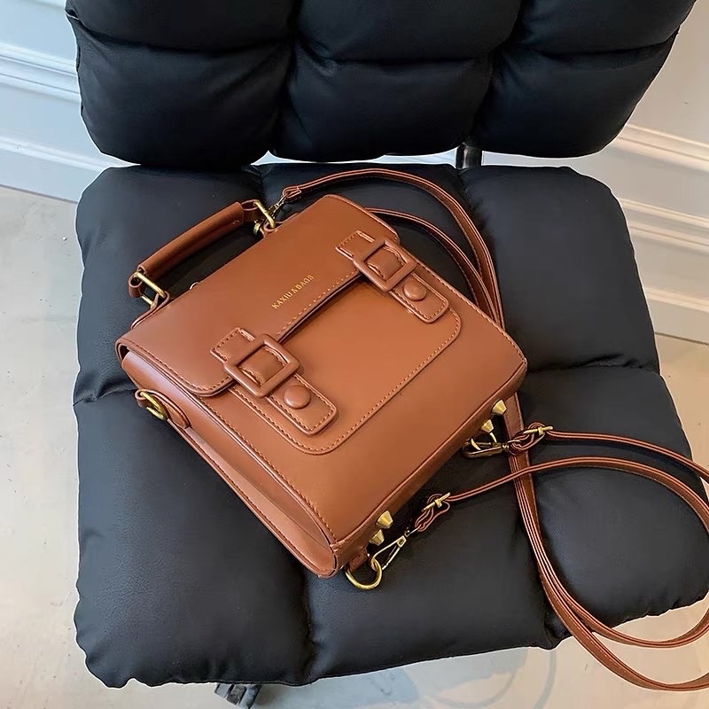 [ COMBO BALO MINI DA PU VINTAGE CHỐNG THẤM + MÓC KHOÁ MINI, CỘT TÓC, PIN CÀI,... ]