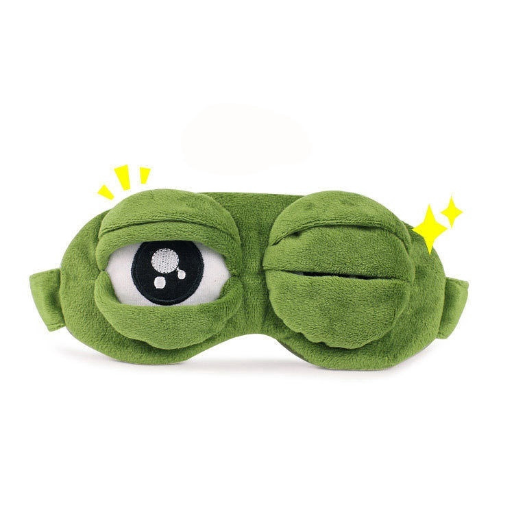 Bịt mắt họa tiết mắt ếch 3D tiện dụng khi đi du lịch