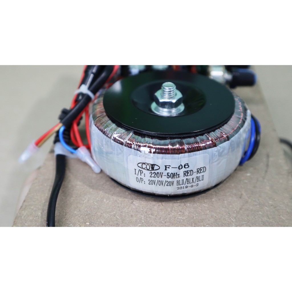 Trọn Bộ Mạch Công Suất 4 Sò STEREO  Liền Nguồn Biến Áp Xuyến