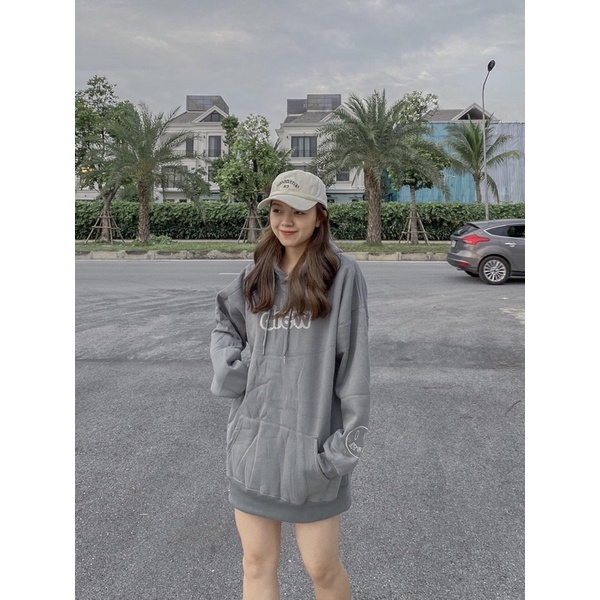 Áo hoodie nỉ lót bông chữ DREW | BigBuy360 - bigbuy360.vn