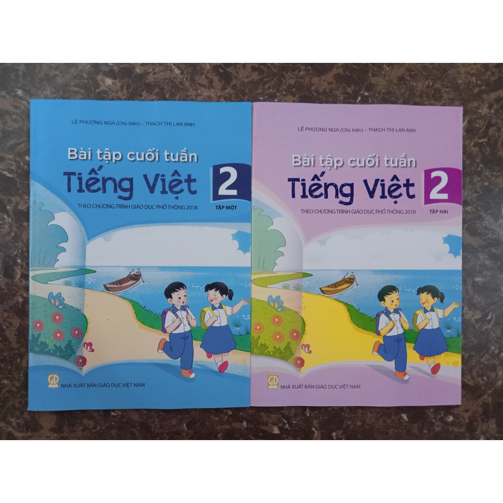 Sách - Combo Bài tập cuối tuần Tiếng Việt 2 - Theo chương trình giáo dục phổ thông 2018