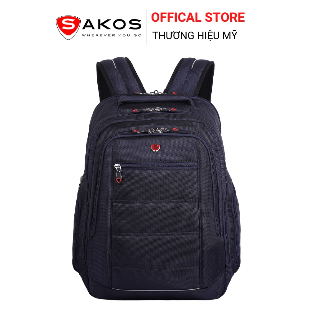 Balo Laptop Du Lịch Thời Trang Cao Cấp SAKOS BRICKO 15.6 Inch (15.6&quot;)