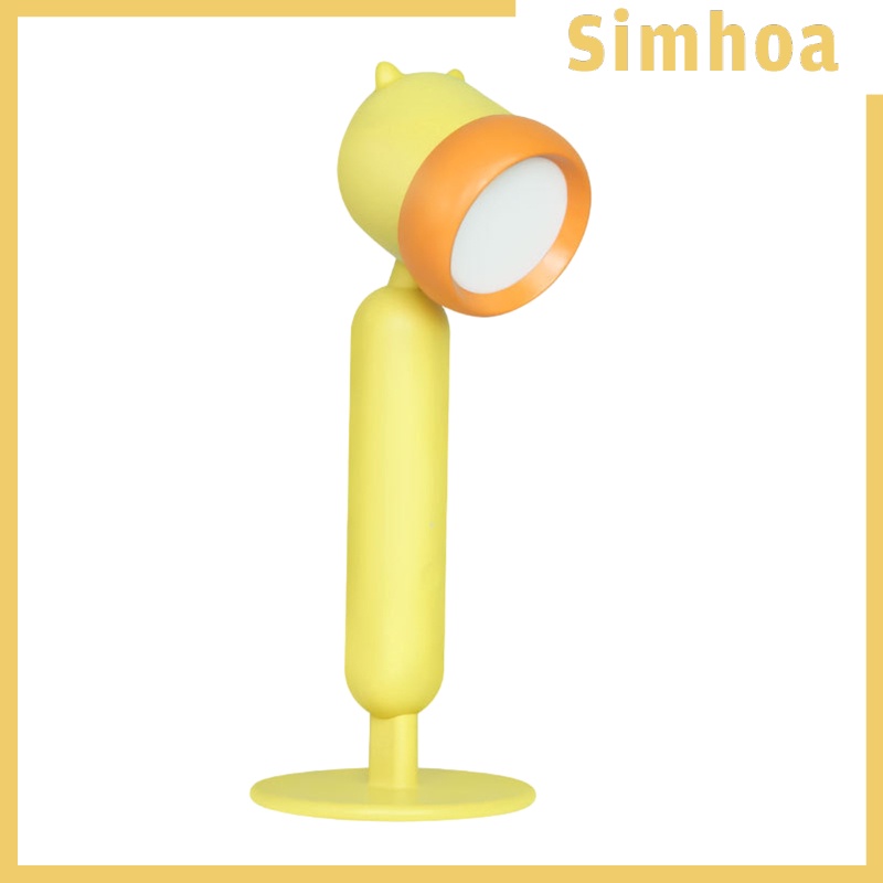 [SIMHOA] Kids Desk Lamp USB Rechargeable Bedside LED Night Light