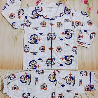 🌺nq/pijama đoremon
🌺chất: cotton
🌺sỉ từ 9ri/4× 
🌺ri 4/size 18-24(27-37kg)