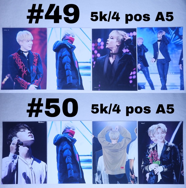 (Có sẵn) Sale poster A5 Jimin BTS 3 | BigBuy360 - bigbuy360.vn