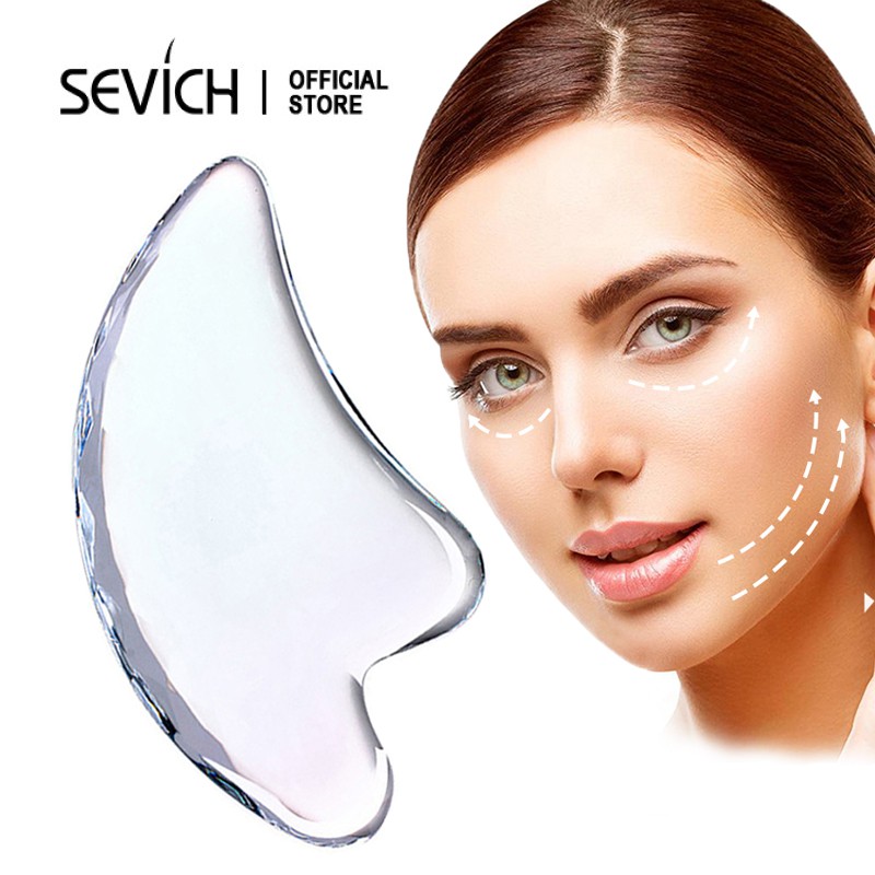 Miếng cạo mát-xa mặt SEVICH làm đẹp tiện dụng