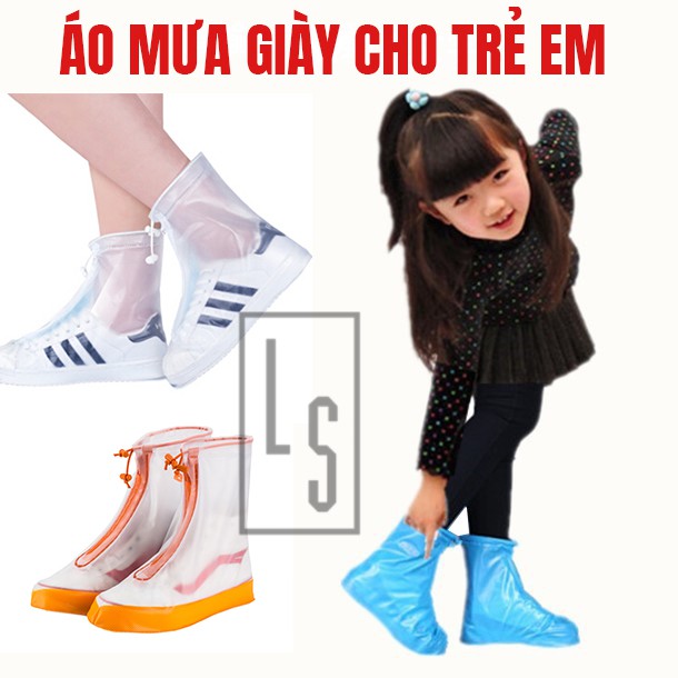 Áo Mưa Giày Trẻ Em Cao Cấp - Rẻ Vô Địch