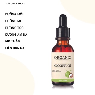 15ML Dầu dừa tinh khiết ( coconut oil )  100% Organic
