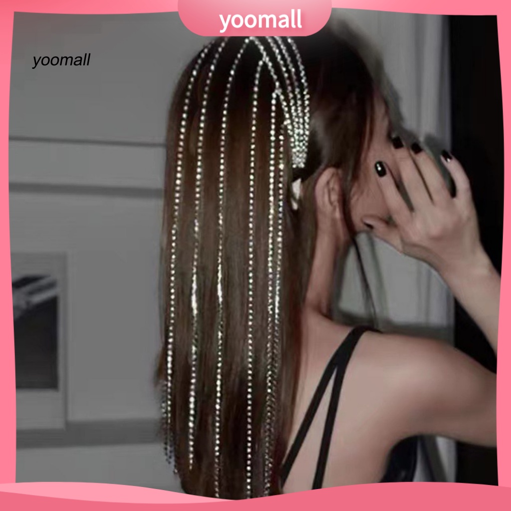 Băng Đô Cài Tóc Nhiều Lớp Lấp Lánh Cho Nữ