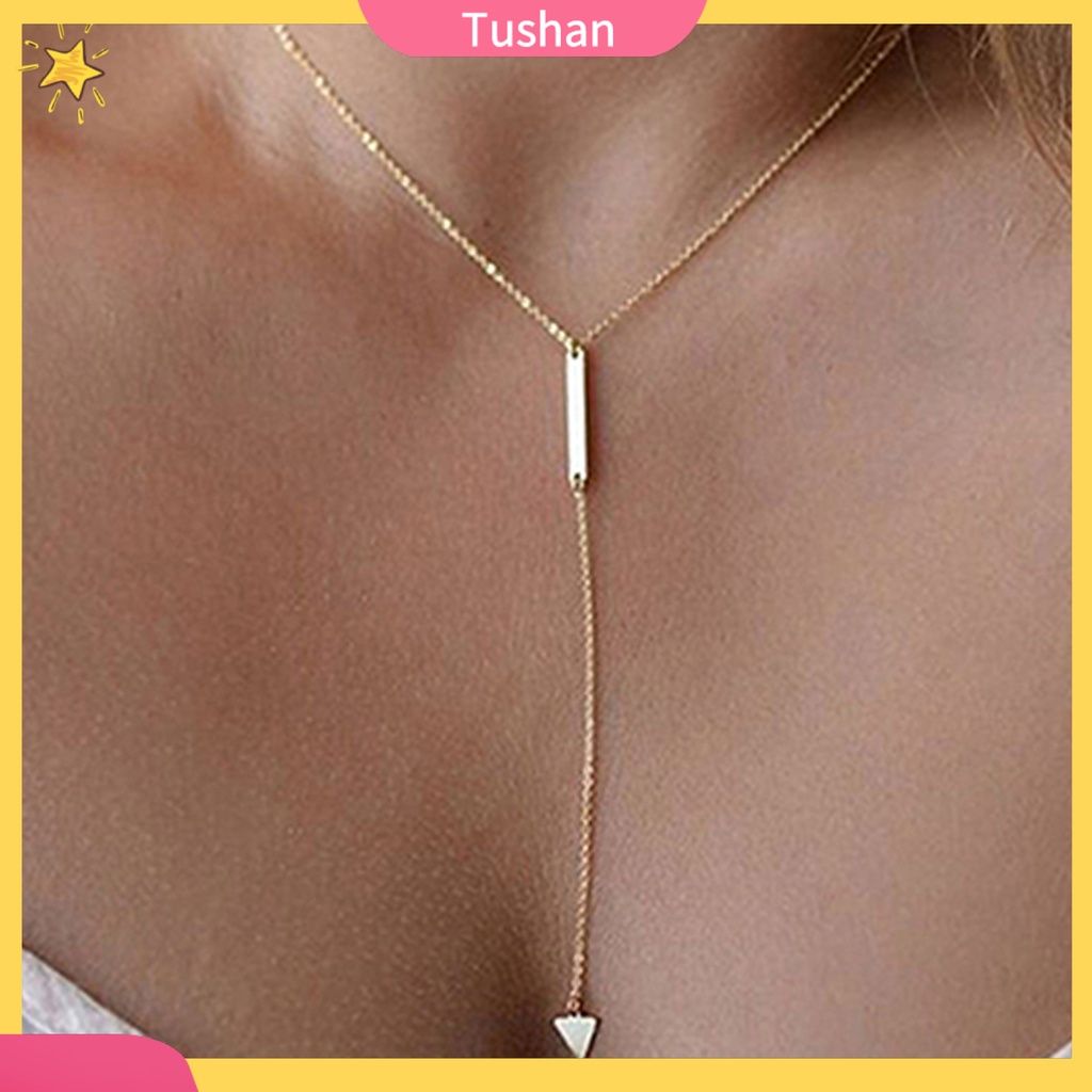TUSH_Women Fashion Pendant Chain Choker Statement Bib Necklace Jewelry Charm