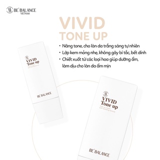 Dưỡng Trắng Nâng Tone Vivid Tone Up Be Balance Cao Cấp Hàn Quốc