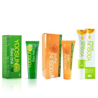 Kem Ngừa Mụn, Ngừa Thâm Yoosun Nghệ 20g , Rau Má (25G)