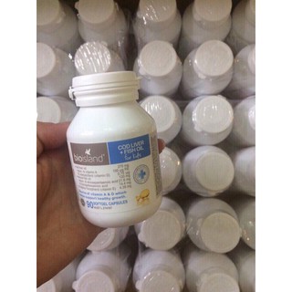Dầu Cá Cod Liver Fish Oil Bio Island Cho Bé 7 Tháng Trở Lên