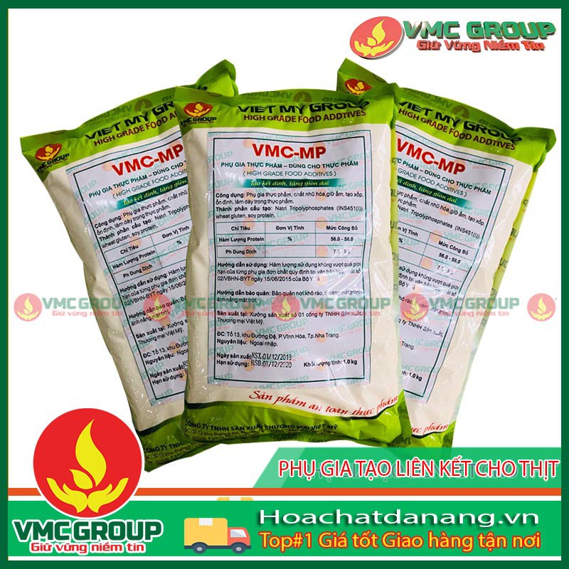 GÓI 1KG VMC-MP TĂNG KẾT DÍNH TẠO GIÒN DAI CHO THỊT