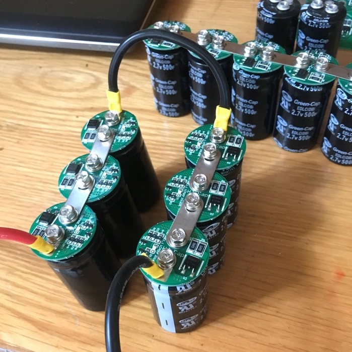 Siêu tụ 16V 83F, 500F GreenCap 2.7V 500F, Maxwell 2.7V 3000F