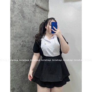 ÁO THUN POLO NỮ CHẤT VẢI POLY CÁ SẤU [ TNT Shop Bigsize 60kg - 90kg ]