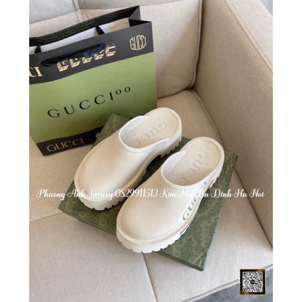 Sục Gucci Đế Cao Chữ Ngang Full Size 35-39