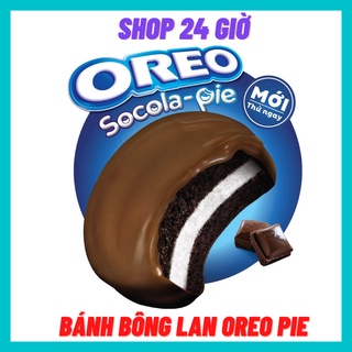 Bánh Bông Lan Socola Kem OREO - Pie