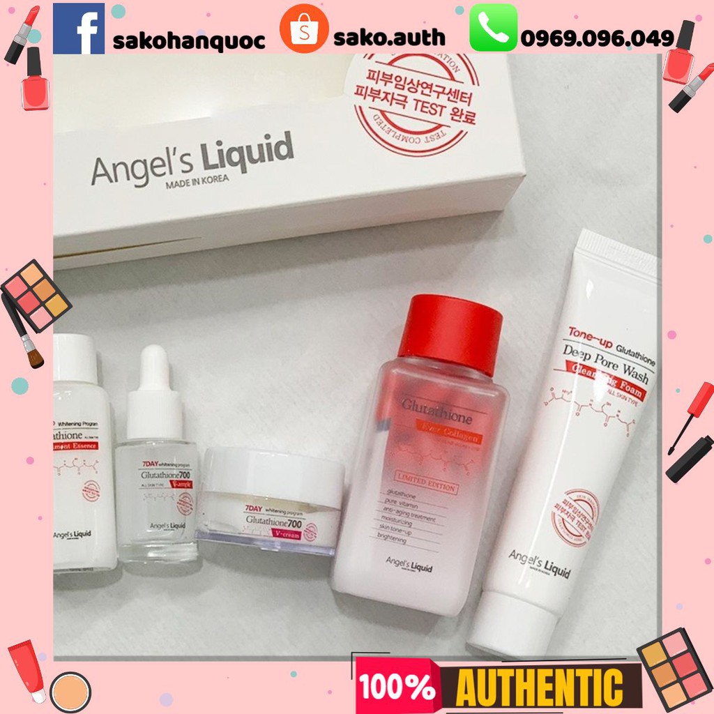 [5 Items] SET Dưỡng Trắng Da, Làm Mờ Thâm Nám Chỉ Trong 7DAY AK2312