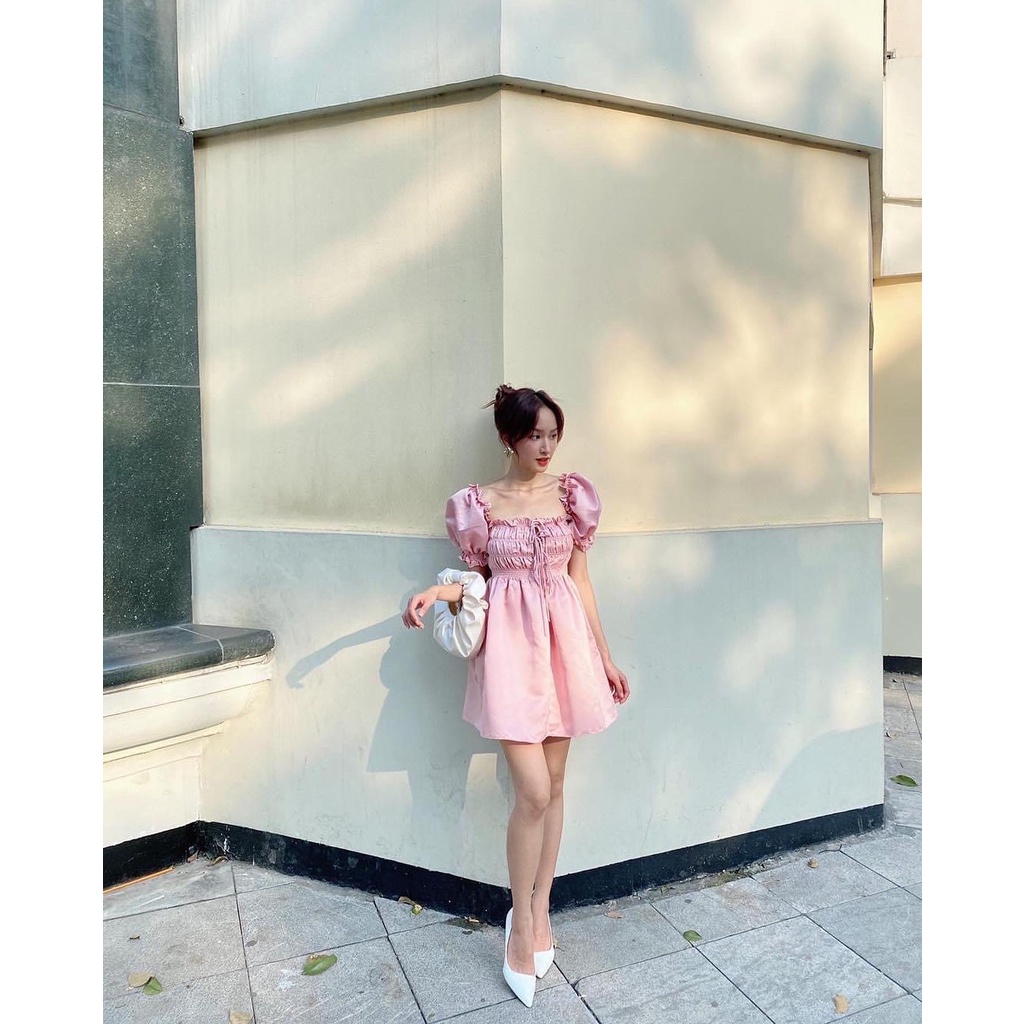 Đầm ba nơ bo thun Zuky