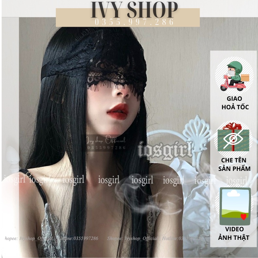 Mạng bịt mắt ren mã E001 - chuyên dùng làm phụ kiện cosplay sexy TKVN