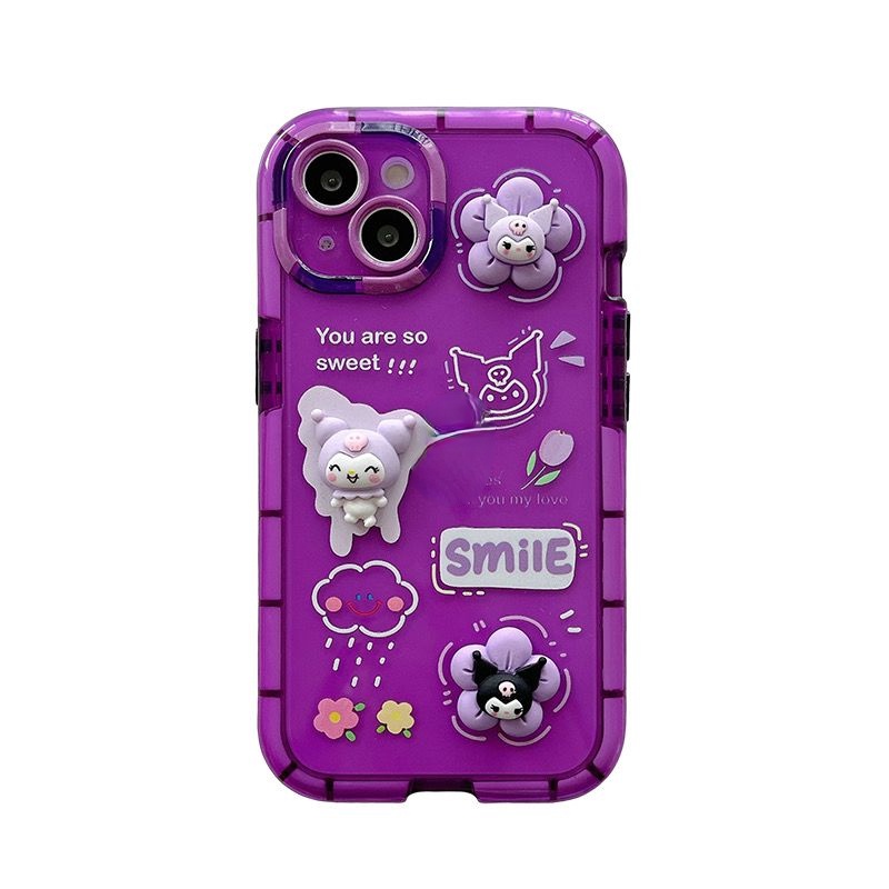 Ốp Điện Thoại Họa Tiết Hoạt Hình Xinh Xắn Dành Cho iPhone 12 13 11 Pro Max X Xs Max Xr